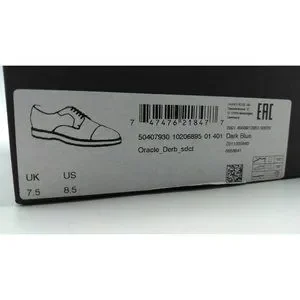 Hugo Boss | Shoes | Hugo Boss Navy Blue Suede Oracle Derby  display picture 3